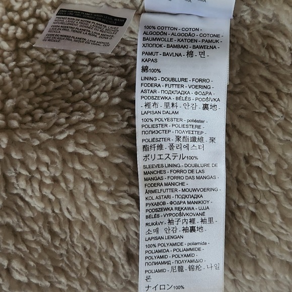 Levis Skateboarding Sherpa Trucker Jacket Mens Large Blue Denim Snap Front - Picture 8 of 14